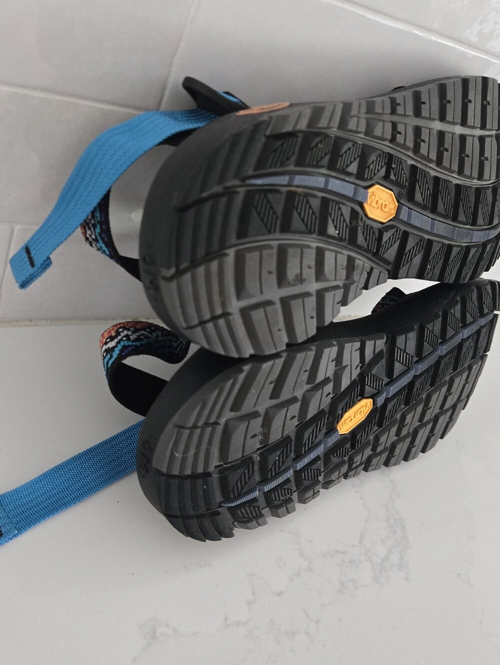 Chaco Z/2 Rapid Pro Toe-Loop Adjustable Outdoor Sandal Eddy Aqua Black  Womens 9 - Picture 6 of 7
